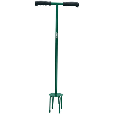 Sarcloir Jardin Draper 6 Dents - Manche Gainé 82cm | Outil Désherbage Ergonomique Solide