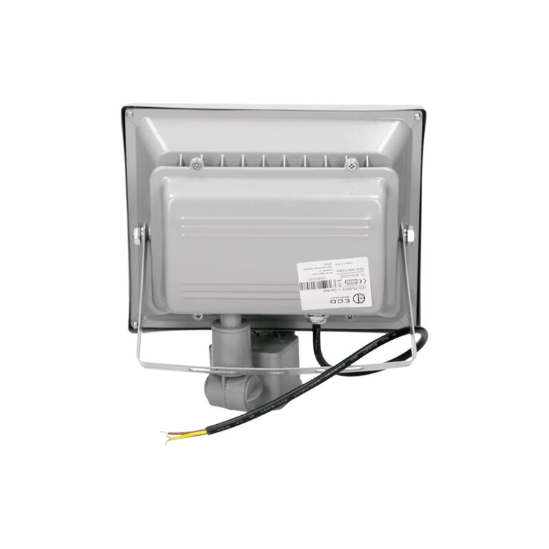 LED Projecteur Détecteur de Mouvements 30W 2400lm Floodlight Lumières de paysage 6500K Blanc froid Projecteur Extérieur Imperméable IP65 Spotlight pour pour Jardin Terrasse Garage Cour Usine 