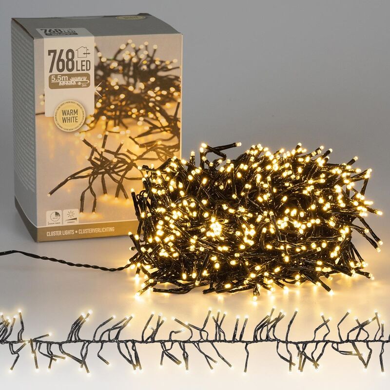 Guirlande Lumineuse, 24M [Lot de2] et 240 Guirlande LED Piles IP65 Etanche  8 Modes Fairy Lights interieur/extérieur Guirlande de Lumière pour Chambre  Noël Mariage Soirée Maison Jardin - (Blanc Chaud) 