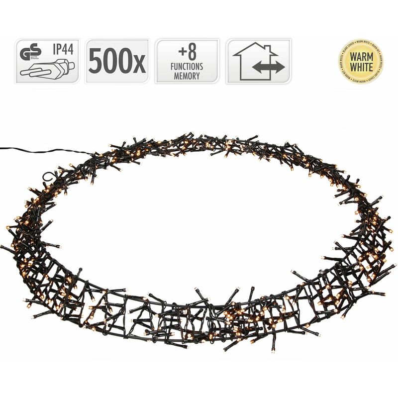 Guirlande De Baies Rouges Artificielles 2,5 M - Décoration Murale Festive Pour Noël, Halloween, Maison - Baies En Plastique
