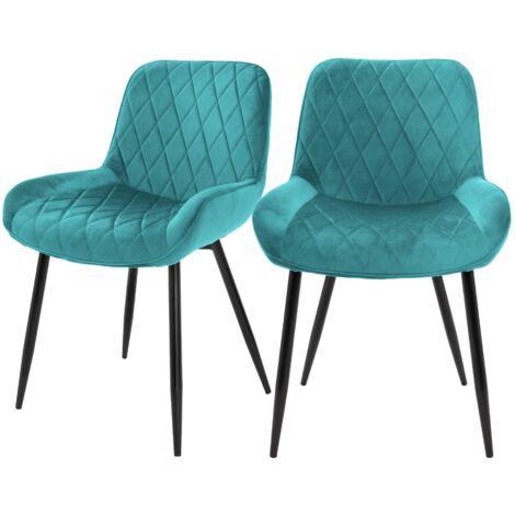 2 chaises de salle à manger salon pour la maison