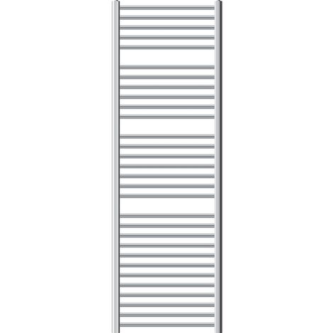 Radiateur Sèche-serviettes ECD Germany Sahara - 500x1800mm, Blanc, Raccordement Latéral, 863W Radiateur Sèche-serviettes ECD Germany Sahara - 500x1800mm, Blanc, Raccordement Latéral, 863W