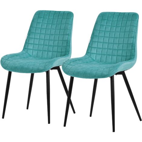 Ensemble Salle à Manger 2 Chaises + Table Carrée 80x80 Cm - Chaises Velours Crème, Pieds Dorés - Style Moderne