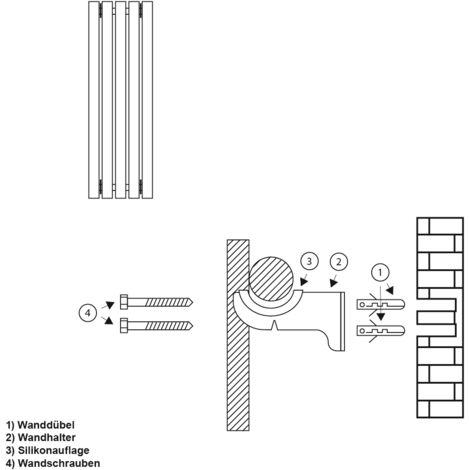 Capuchons Laiton 1/2 Pouce – Lot De 8 Avec Joints – Pour Obturation Radiateur, Machine à Laver – Raccords Plomberie Anti-fuite