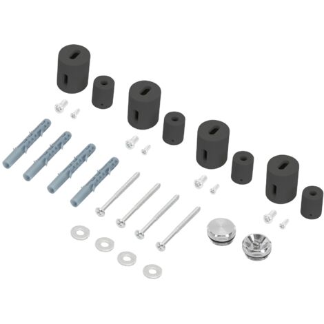 Vis Pour Ventilateur PC - Lot De 30 Vis Plates Et Longues (30 Mm Et 8 Mm) - Montage Radiateur Et Boîtier - 7