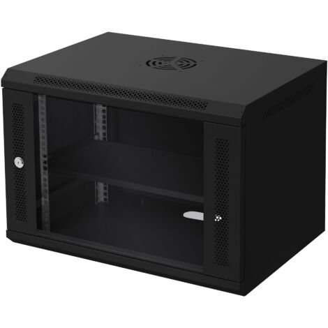 Rack Serveur Mural 22U Sysracks - Profondeur 600mm - Porte Ventilée Verrouillable - Capacité 180 Lbs - Garantie 3 Ans