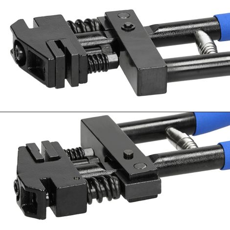 Pince à soyer 2 en 1 et sertir et poinçonner pour Tôle de carrosserie Tôle  plate