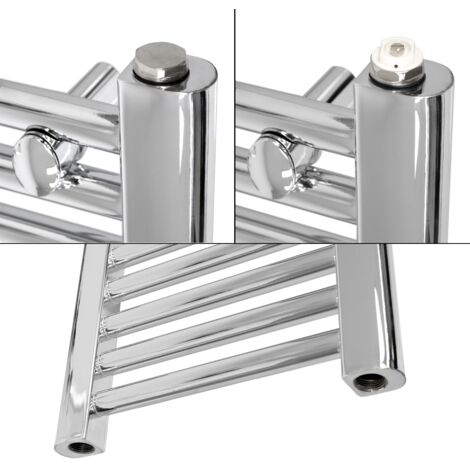 Sèche-serviettes Sahara 500 X 1500 Mm Anthracite - Radiateur Salle De Bain Courbé - 672 W