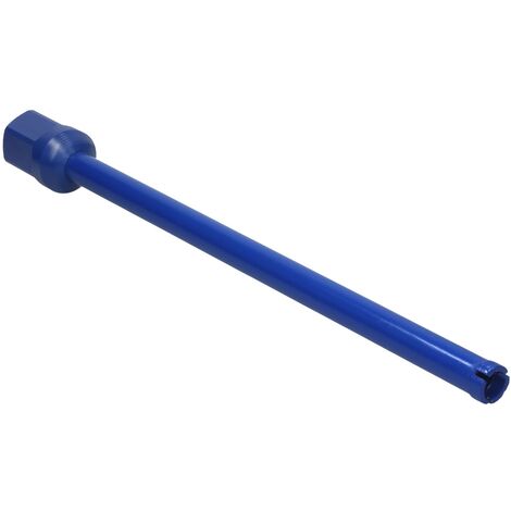 ECD Germany Couronne Diamant pour Carotteuse Ø 25 mm - 455 mm Outil de Forage Raccord 1 1/4" Foret Diamantée / Trépan en Alliage Métallique pour Perceuse