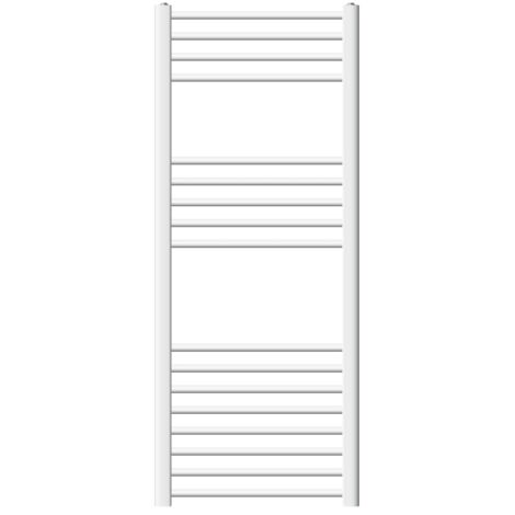 ECD Germany Radiateur Design Sahara - 500 x 1200 mm - Blanc - avec Raccord Latéral 500 mm - Sèche-Serviettes Rénovation pour Salle de Bain (1/5)