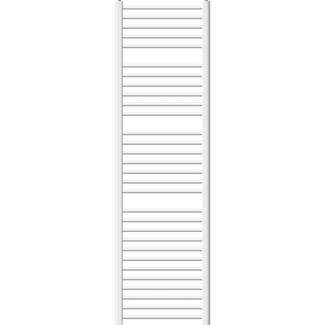 ECD Germany Radiateur Sèche-Serviettes Sahara - 500 x 1800 mm - Blanc - Droit avec Raccordement Latéral 900 mm - Rénovation Radiateur Remplacement Sèche Serviette Salle de Bain (1/5)