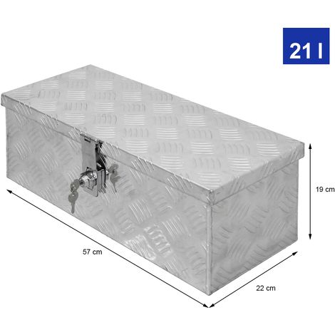Mallette en aluminium 32 cm boîte à outils box alu valise