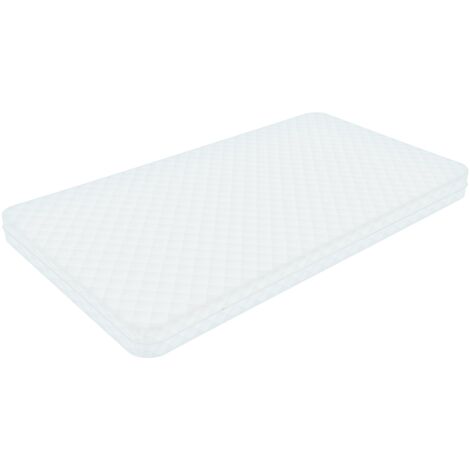 Matelas Orthopédique Enfant Orthopédique ML-Design 60x120cm - 7 Zones, Mousse Froide, Housse Lavable Matelas Enfant