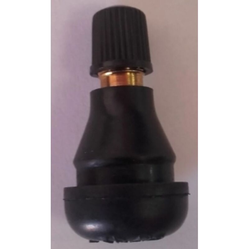 10 Valvole Tubeless In Ottone TR618A, Stelo Diritto 1-7/8" Per Foro 0,625", Per Trattori E Mezzi Pesanti