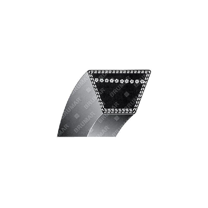 Cinghia Trapezoidale Area1 Per Kymco People 50 E Grand Dink 50 (2T/4T) – 738 X 18 X 28 Mm, Qualità Premium, 2 Anni Di Garanzia
