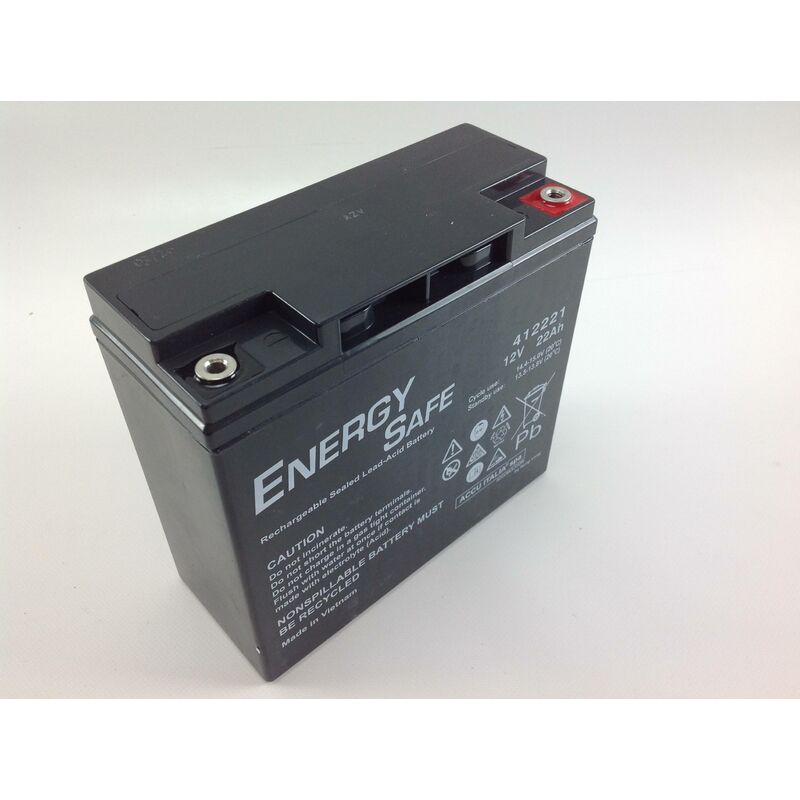 Batteria avviamento elettrico trattorino tagliaerba rasaerba 12V 22Ah  57970034