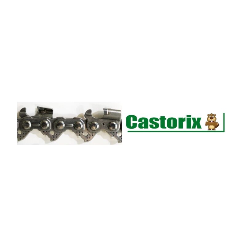 Catena al widia CASTORIX passo 73 spessore 1.5 mm maglie 72 per motosega