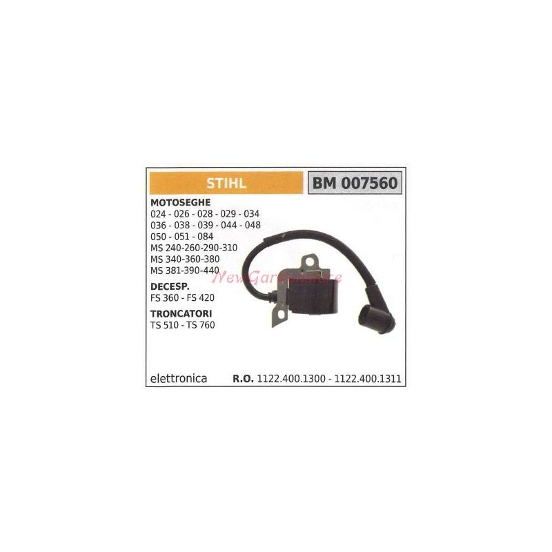 Bobina 2 Tempi XIN/6/00 Bobina Accensione Per Motosega Decespugliatore Modulo 2300 23CC Ricambio Motosega 22.5CC