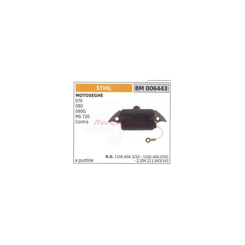Bobina accensione per motoseghe ALPINA - CASTOR - CASTELGARDEN - GGP - STIGA - MOUNTFIELD 3210600/1