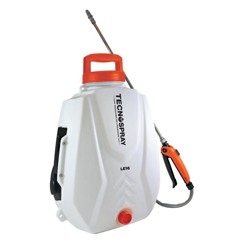 Irroratrice TECNOSPRAY LE6 capacita 6L batteria litio 5 V e carica inclusi