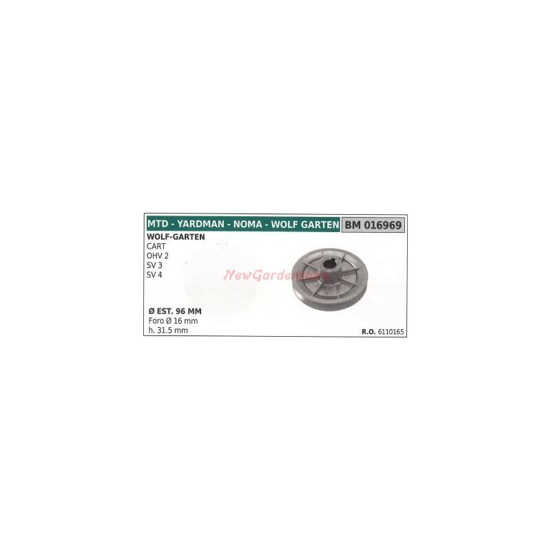 Puleggia lame ORIGINALE STIGA trattorino tagliaerba 1330m - 1538m