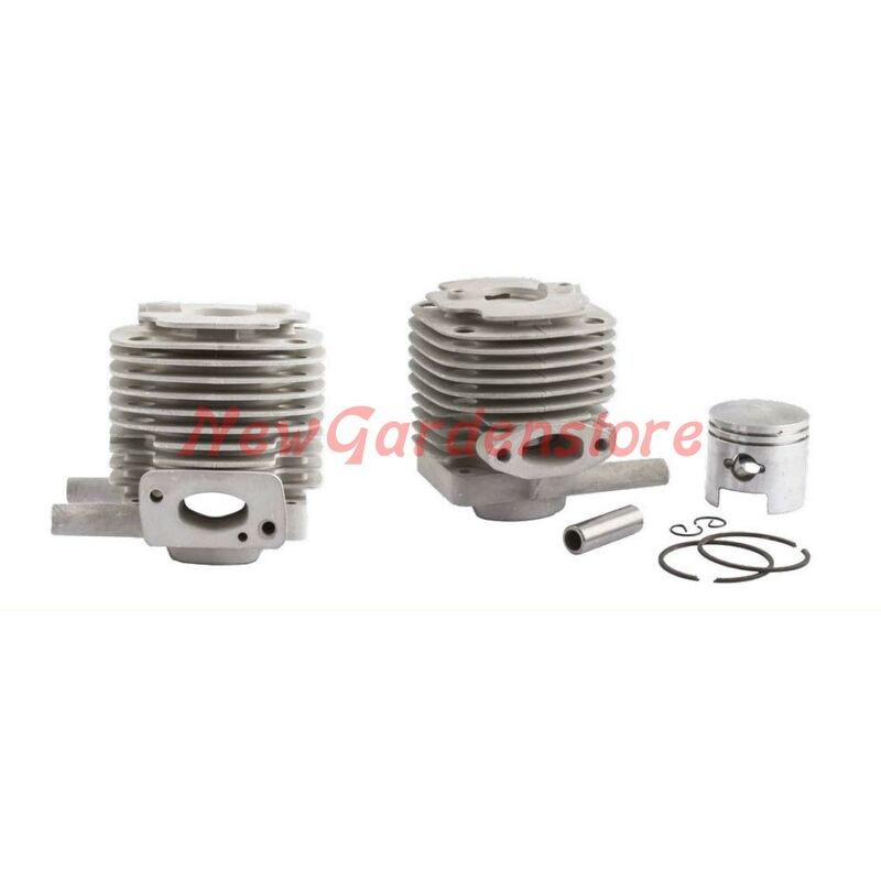 Kit Pistone E Cilindro Per Decespugliatore TL52 BG520 – Alesaggio 44 Mm – Placcato NIKASIL – Ricambio Non Originale