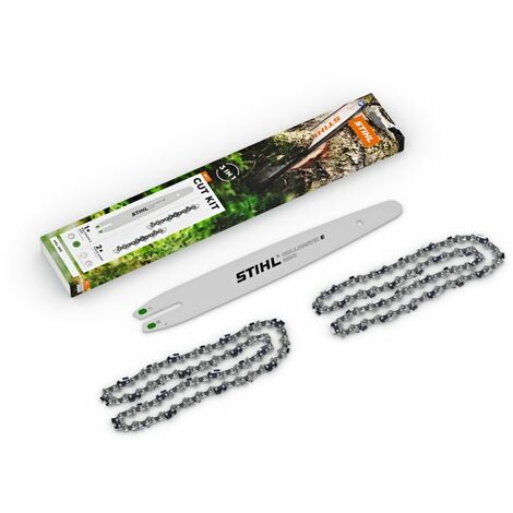 2 Catene Per Motosega 35 Cm - Passo 3/8'' 1,1 Mm 52 TG - Compatibili Con Kärcher CNS36-35, CS330BP, LUX A-KS-2x20/4/30