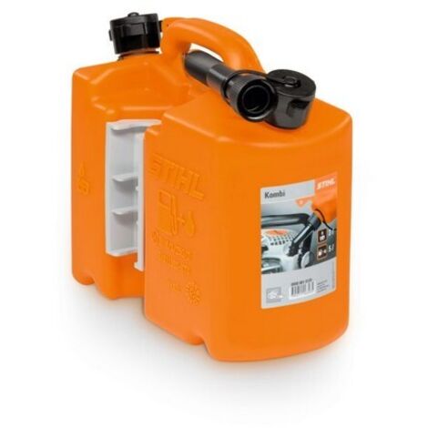 MowTool Tanica Combinata: 5L + 3L, Doppio Serbatoio Per Liquidi