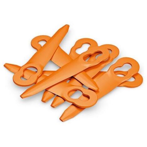 Set 8 coltelli lame lamette STIHL PolyCut 2-2 - 3-2 decespugliatore tagliabordi 40080071000
