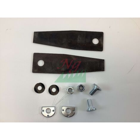 Kit Lame Di Taglio Universale Per Macchine Da Taglio - 30° 45° 60°, 7 Lame + Supporti In Lega Alluminio - Foto 2