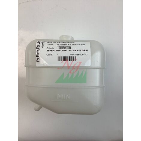 Serbatoio espansione radiatore TURBOGRASS ORIGINALE GIANNI FERRARI 00.75.00.0040