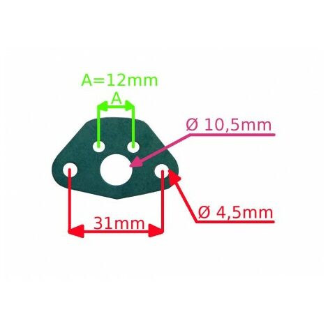 Guarnizione carburatore ORIGINALE STIGA decespugliatore tagliabordi 118801522/0