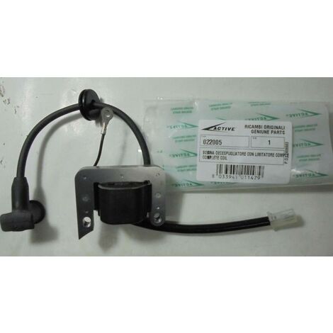 BOBINA ACCENSIONE DECESPUGLIATORE ACTIVE CON LIMITATORE 022005 ORIGINALE