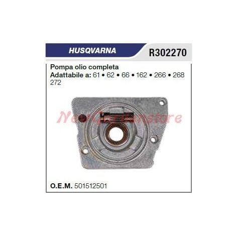 INGRANAGGIO POMPA OLIO PER HUSQVARNA 61 66 266 268 272 MOTOSEGA - Foto 6
