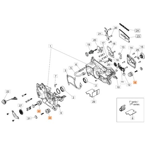 Ammortizzatore Motosega Husqvarna 50, 51, 55-Adattabile - Foto 7