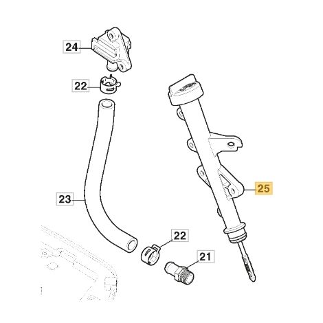 Astina Livello Olio Motore Per Jeep Wrangler 3.6L - Ricambio Originale 68103862AA