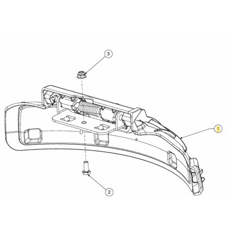 Kit Tirante Terminale Caltric Per MTD L, Lt, Gt, Fst, Rd (1997 E Dopo, Esclusi Modelli 995)