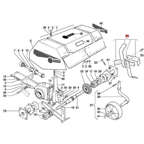 Kit zappe zappette ORIGINALE EMAK OLEOMAC NIBBI motocoltivatore R0000148