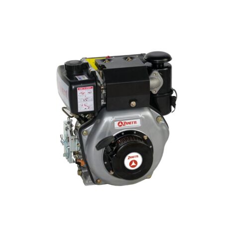 Motore completo ZANETTI ZDM 73 C1MV diesel albero orizzontale conico diametro 23