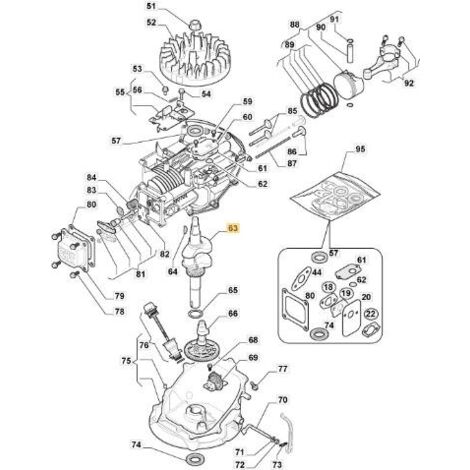 ALBERO MOTORE COMP ORIGINALE STIGA - 118550889/0