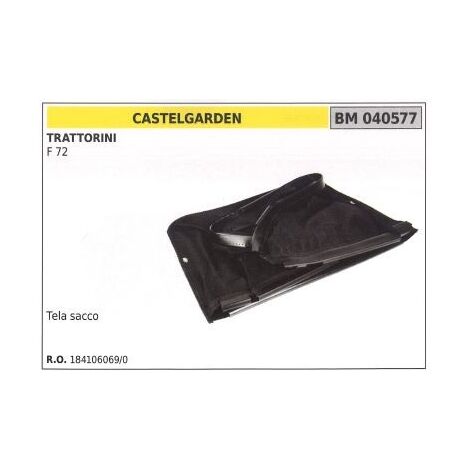 Tela cesto CASTELGARDEN rasaerba tosaerba tagliaerba F 72 040577
