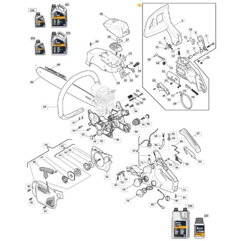 Carter copricatena motosega modelli C38 C41 CP38 ORIGINALE STIGA 118800764/0
