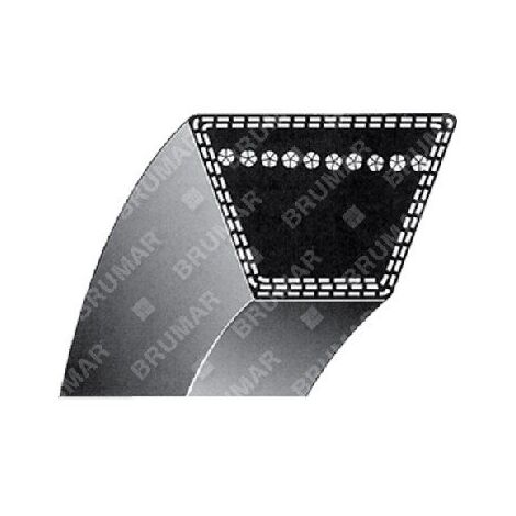 Cinghia TRAPEZOIDALE sezione 5L - B type 44 7/32 pollici MTD - CUB CADET - YARD-MAN - WHITE COMPATIBILE - 011254