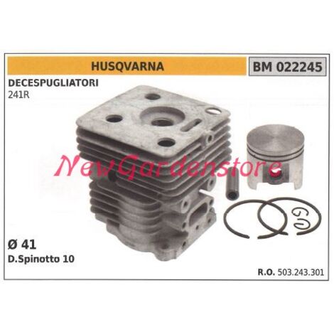 Cilindro Da 44 Mm Per Kit Pistone Decespugliatore 52CC 44F-5 – Accessorio In Alluminio Con Guarnizioni E Cuscinetto Per Motosega E Tagliaerba