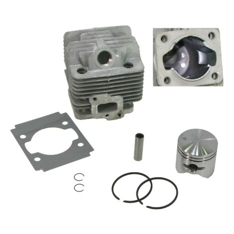 🛠️ KIT DE REPARACIÓN 1E34F-2E-1: Cilindro Y Pistón Para Podadora QJB270 | Diámetro 34mm | Alta Compresión | TecnoGarden