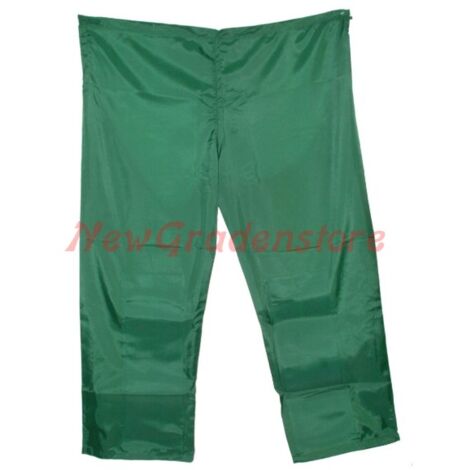 Copripantalone protettivo per l'uso di macchine da giardinaggio colore verde