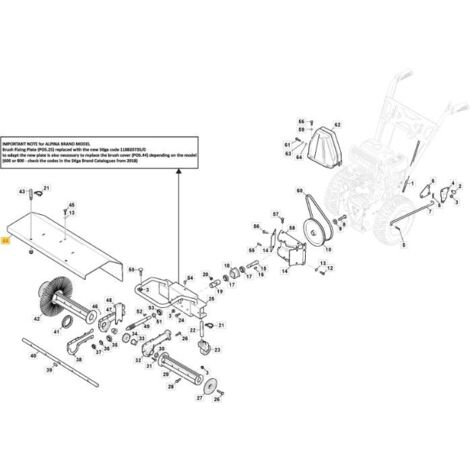 MENSOLA POSTERIORE COPRI BAGAGLI ORIGINALE PER RENAULT 4 TL, GTL - Foto 10