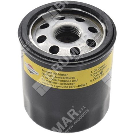 Filtro Olio Universale Compatibile Con Motori Briggs & Stratton, Kohler, Onan - Ricambio Per Tosarasa E Trattorini