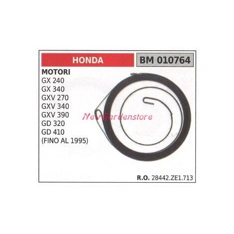 AVVIAMENTO RINCULO PULL per Honda GX120 GX160 GX200 5,5/6,5 CV avviamento manuale di