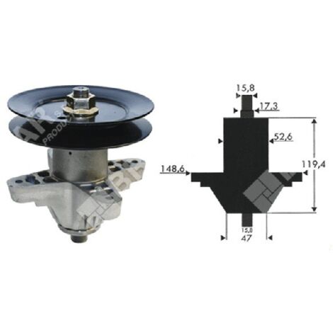 Cancanle 21 Pollici Lama Per Pacciamatura Ad Alto Sollevamento Per Tosaerba Per MTD/Cub Cadet/Troy-Bilt SC100 Tuff-Cut 220 Replaces 942-0641 742-0641 742-04276 - 4